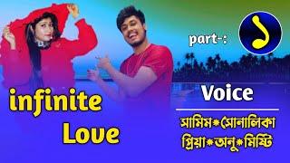 Infinite Love ||part-1||সকল পর্ব||Ft:Samim&Shonalikar||Premer Kotha