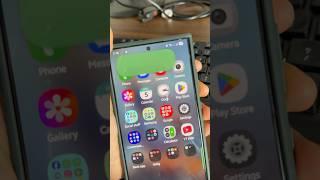 One ui 7 Dynamic Island like feature on Samsung Galaxy s24 ultra