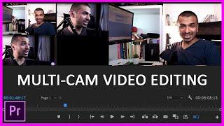 Multi-Camera Editing in Adobe Premiere Pro CC 2020 tutorial - FAST