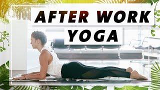 Yoga Ganzkörper Flow | Verspannungen im oberen Rücken lösen | Entspannt in den Feierabend