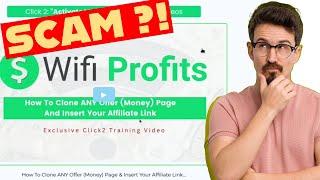 Wifi Profits App Review, 3-Click Wifi Trick Scam & What You Actually Get