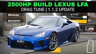 2.500HP Lexus LFA Drag Tune in CPM2 | Car Parking Multiplayer 2