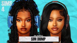 Urban Sim Dump 202  + CC Folder & Sims Download | Sims 4 Create a Sim