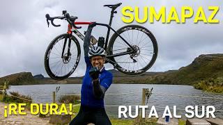 Fuimos al PÁRAMO DE SUMAPAZ al sur de Bogotá y encontramos una de las rutas en bici más bonitas