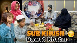 Ghar ki dawat khatm hogai | sub khush #arshadvlogs