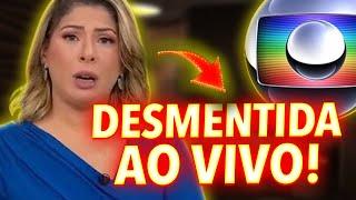 DANIELA LIMA FOI DESMENTIDA AO VIVO NA GLOBO NEWS, SURTOU E VIROU PIADA NA INTERNET!