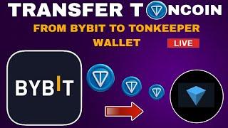 How To Transfer Ton From Bybit To Tonkeeper | Withdraw Ton From Bybit To Tonkeeper