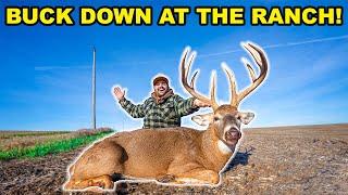 Hunting BIG BUCKS at my ABANDONED RANCH!!! (Catch Clean Cook)