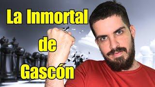 La Inmortal del GM José Gascón! (Increíble Combinación de Ajedrez)