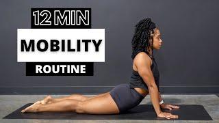 12 MIN FULL BODY MOBILITY ROUTINE: improve flexibility, posture, & workout performance