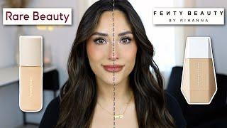 NEW RARE BEAUTY POSITIVE LIGHT TINTED MOISTURIZER | wear test and comparison