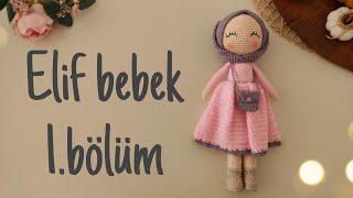 amigurumi tesettürlü Elif bebek 1 #amigurumi #amigurumioyuncak #amigurumibebekyapımı