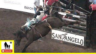 Bareback Bronc Riding  2022 San Angelo Rodeo | Saturday