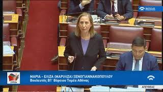 Μαριλίζα ΞΕΝΟΓΙΑΝΝΑΚΟΠΟΥΛΟΥ   Ένσταση Αντισυνταγματικότητας 15 11 19