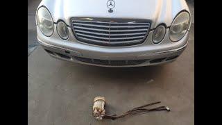 Mercedes W211 не работает датчик топлива Меняем насос.фильтр  W211 FUEL PUMP REMOVAL AND REPLACEMENT