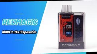 REDMAGIC 8000 Puffs Disposable | Vapesourcing