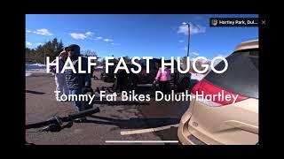 Riding with Half Fast Hugo - Teaching two wheeled Tommy how to Snow Fat Bike