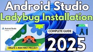 How to  Install Latest Android Studio on Windows 11/10 [2025]  |Android Studio Installation