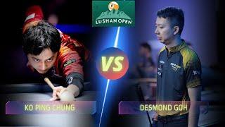 KO PING CHUNG VS  DESMOND GOH  | 2024 RASSON LUSHAN OPEN #billiards  #9ballpool  #highlights