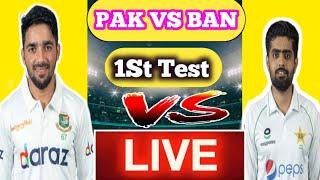  live match today pakistan  vs Bangladesh test