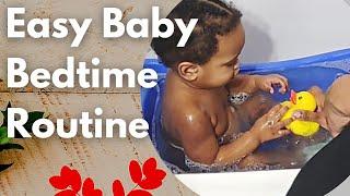 How To Create An Easy Baby Bedtime Routine For Infants And Toddlers