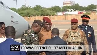 ECOWAS DEFENCE CHIEFS MEET IN ABUJA