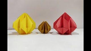 Origami Modak | Paper Modak | Easy Ganpati Modak (Ganpati Special)