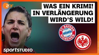 FC Bayern München - Eintracht Frankfurt | DFB-Pokal Frauen 2024/25, Viertelfinale | sportstudio