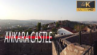 Ankara Castle I The Most Beautiful View Of The Capital I Walking Tour (4K UHD)