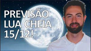 ️ Previsão LUA CHEIA 15/12: EXPANSÃO de Consciência! | Astrologia e Espiritualidade