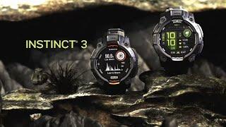 Garmin  |  Instinct 3 Smartwatch Series