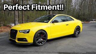 Audi S5 Gets The Ultimate Wheel Setup