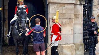 Surprise Visit: Off Duty Royal Guard On Duty Guards!