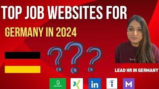 Job searching websites in Germany for 2024- Used by HR's in Germany | Jobs in Germany