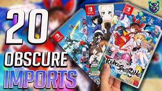 20 MOST Obscure Switch Imports with English!