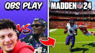 NFL QBS Play Madden 24 (Patrick Mahomes VS Lamar Jackson)