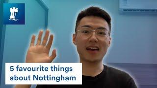 Vlog: 5 favourite things about the University of Nottingham