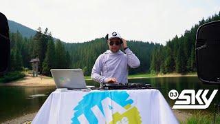 Dj Sky live @ Lake Synevyr in the Carpathian Mountains · Ukraine  #синевир #ukrainemusic