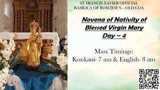 7 AM - Konkani Mass | Somar - Sadea Kallchem Bavisvem Sathollem| Basilica of Bom Jesus | 2 Sept 2024