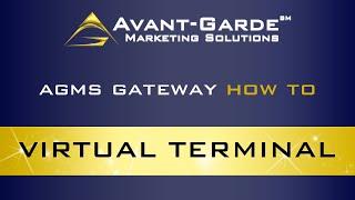 AGMS Gateway - Virtual Terminal