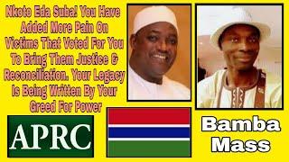 Bamba Mass: 11/09/2021Nkoto Eda Suba! You Have  Added More Pain On Victims That Voted For You To...