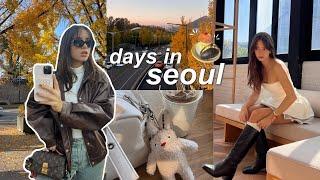 KOREA VLOG ˚⋆𐙚 | cafe hopping, korean street food, lots of shopping & karaoke