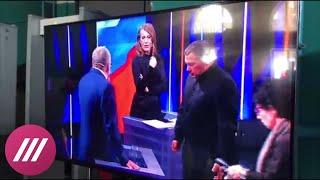 Жириновский обматерил Собчак на дебатах у Соловьева