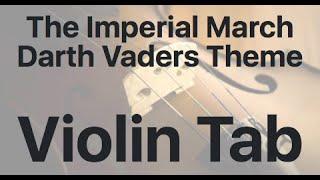 Learn The Imperial March Darth Vaders Theme on Violin - How to Play Tutorial