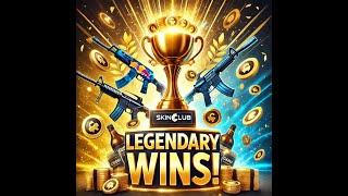 Breaking Records on SkinClub  – Legendary Skins and Massive Wins!  | SkinClub Promo Code 2024 |