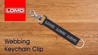 Lomo Webbing Keychain Clip