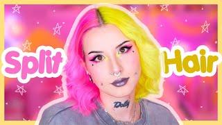 coloration néon & split hair surprise  | crash test CHROMADADDY (le nouveau special effects??)