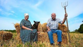 happy life of a married couple in a Ukrainian village