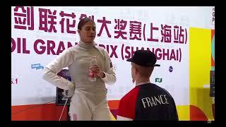 Shanghai Grand Prix 2023 SWF - L4 - Ysaora Thibus FRA v Anne Sauer GER