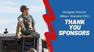 Westgate Resorts Military Weekend Sponsor Thank You